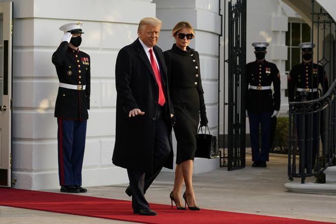 Melania Trump y su último look como Primera Dama