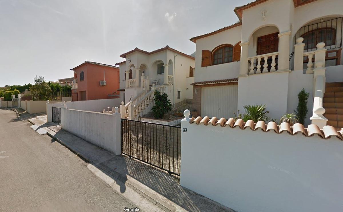denia Calle de la Pansa en Dénia, donde ha habido un incendio que le ha costado la vida a dos personas.