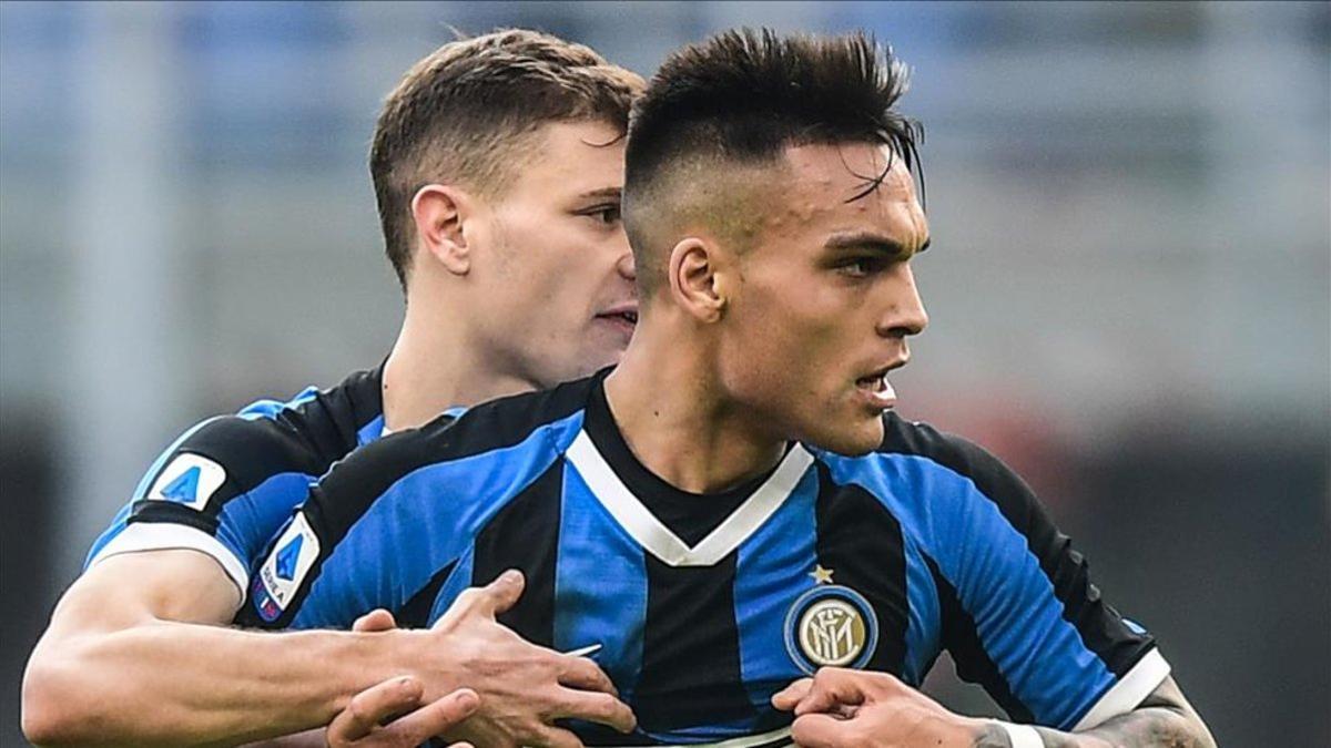 Lautaro apunta al Barça