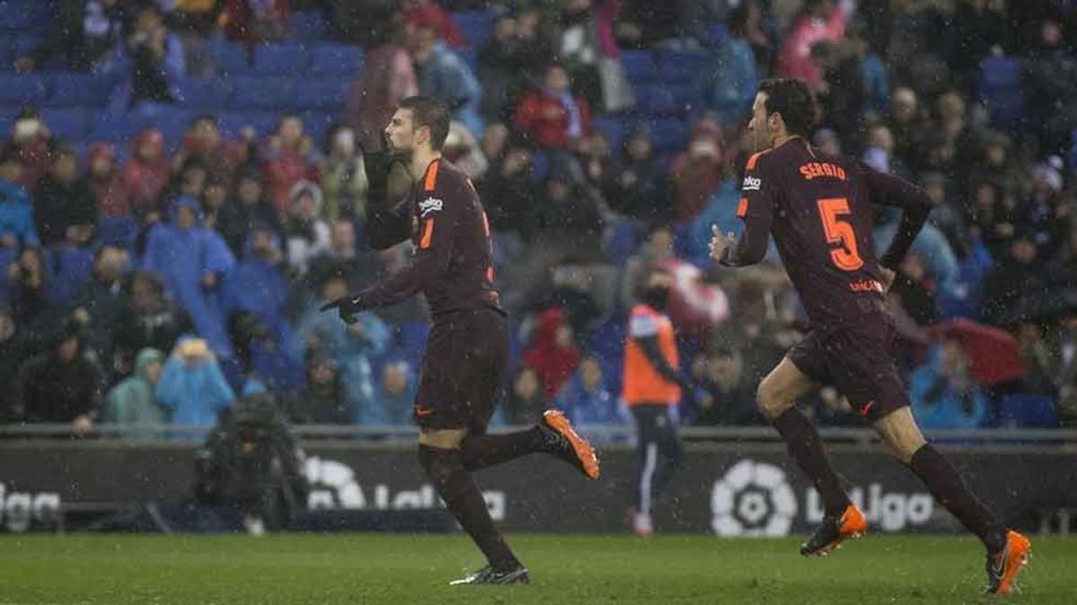 Gerard Piqué y su polémica celebración en Cornellà-El Prat sigue coleando...