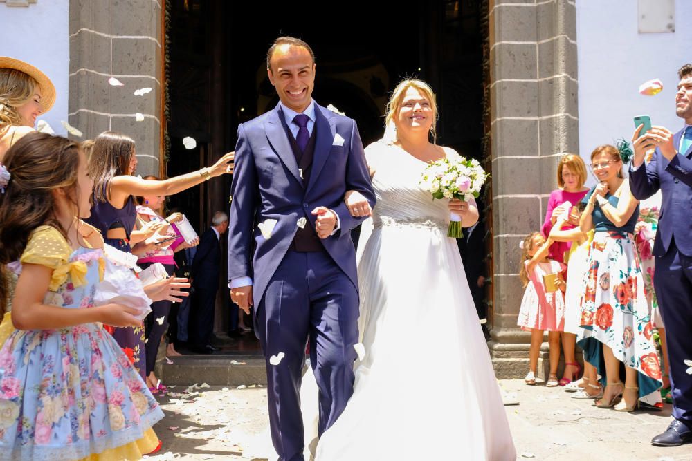 07-07-18. TEROR. Boda de Davinia Domínguez, ...