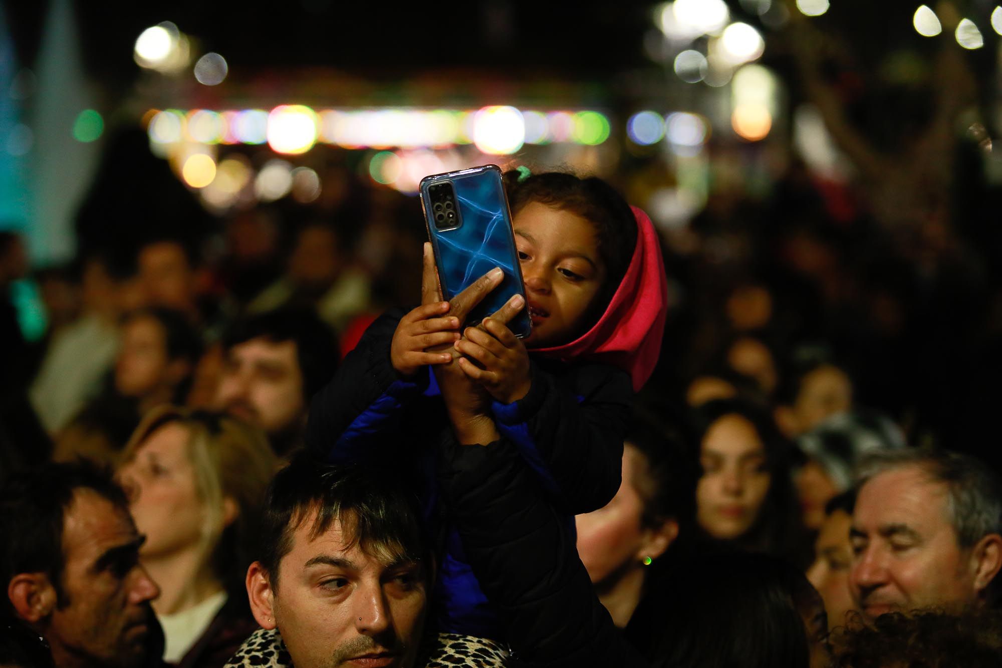 Encendido del alumbrado navideño en Sant Antoni