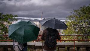 Lluvias en Barcelona.