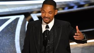 Will Smith, durante la recogida del Oscar.