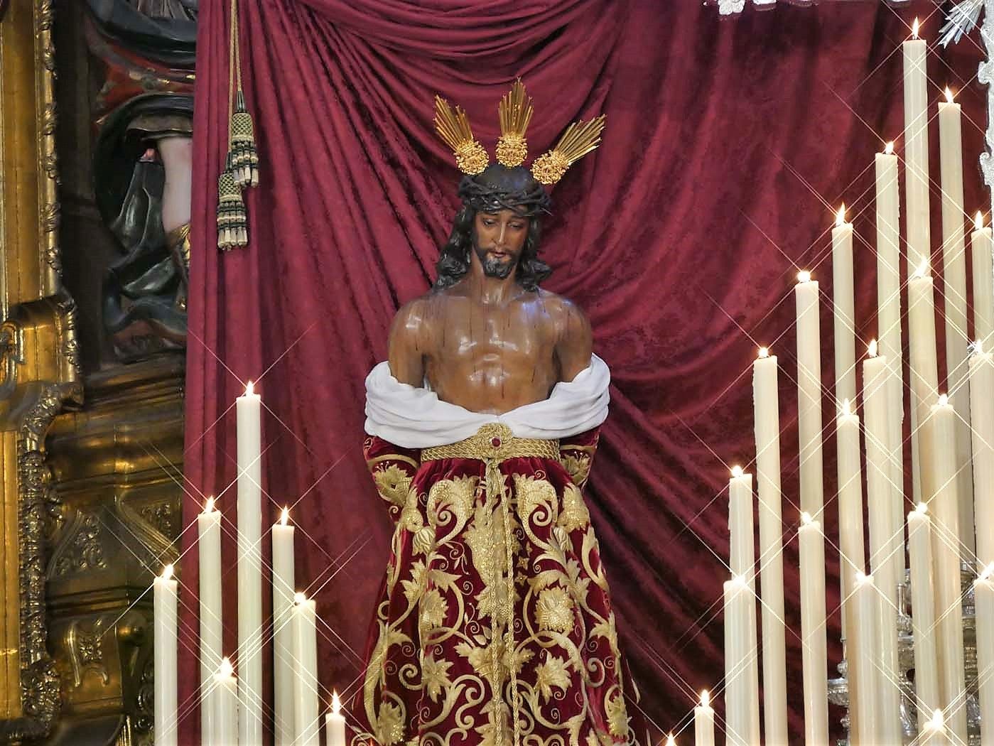 La Esperanza y Jesús de las Penas, recogimiento en San Andrés