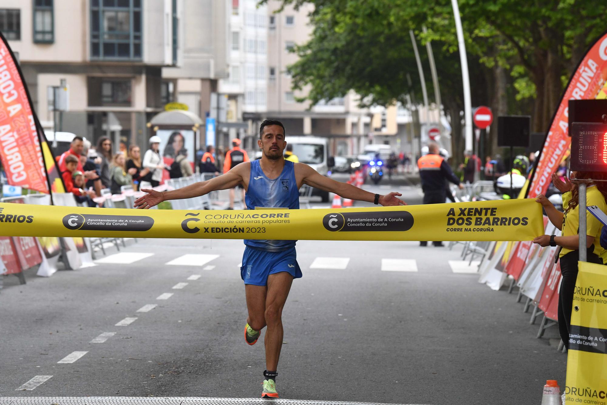 Carrera de Os Rosales del circuito Coruña Corre