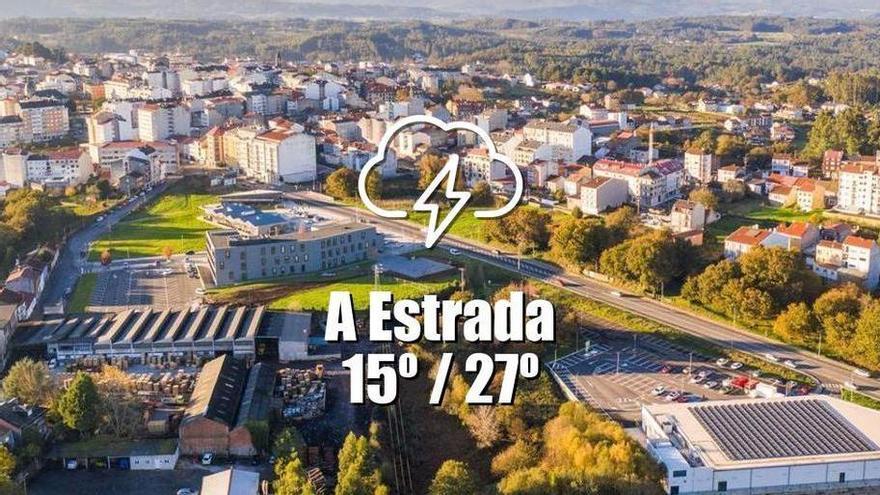 El tiempo en A Estrada: previsión meteorológica para hoy, sábado 8 de agosto