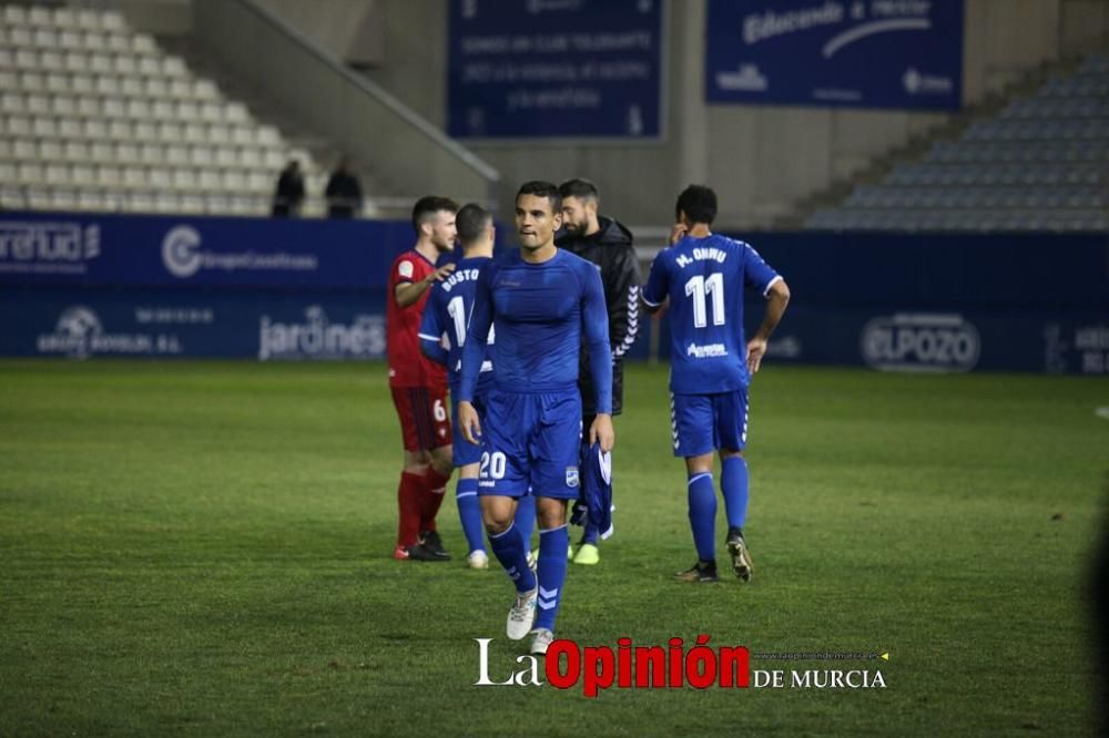 Partido entre el Lorca y el Osasuna