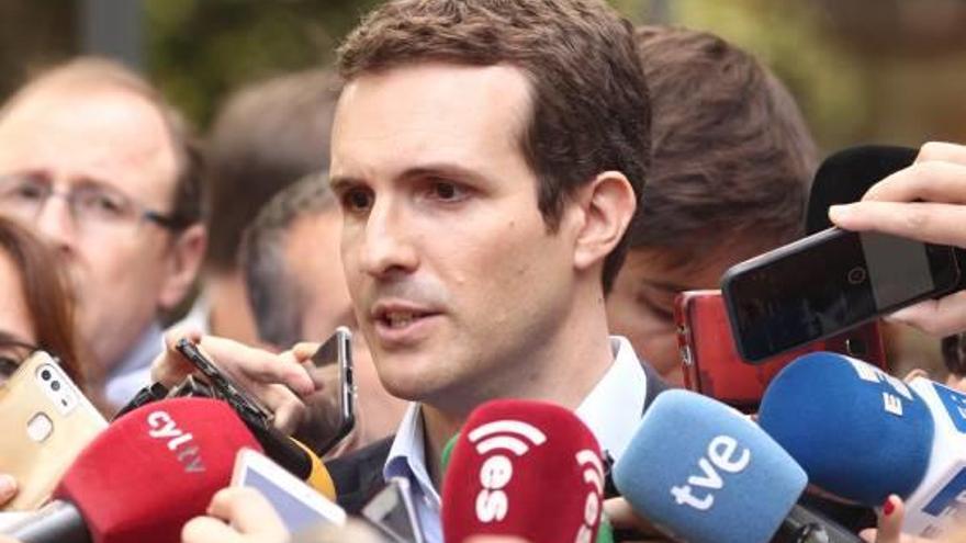 Pablo Casado farà la seva primera parada a la Corunya, avui