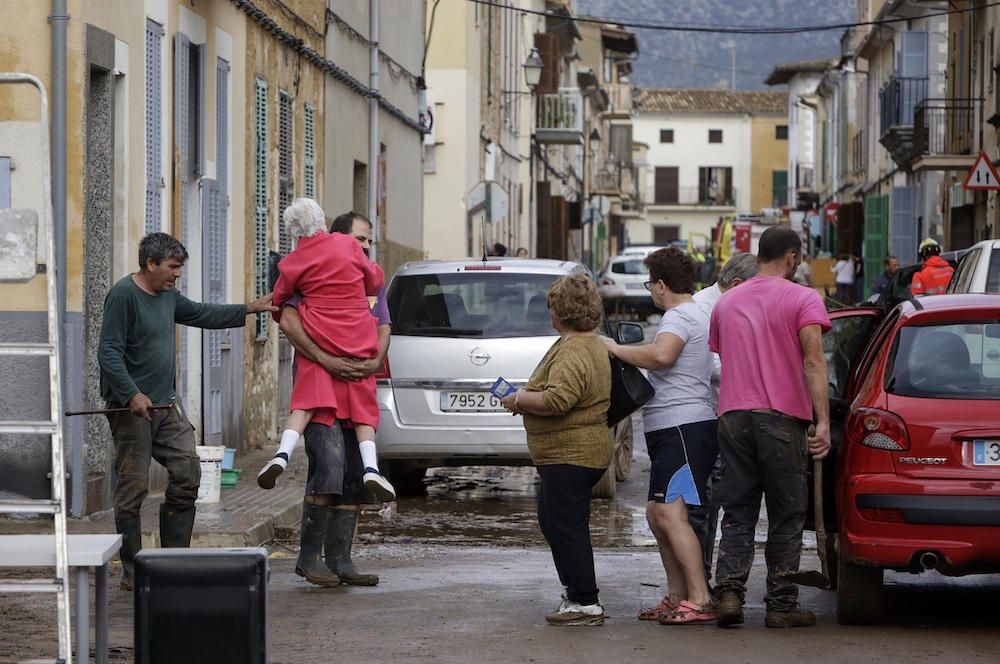 Nach der Flut: Aufräumarbeiten Sant Llorenç