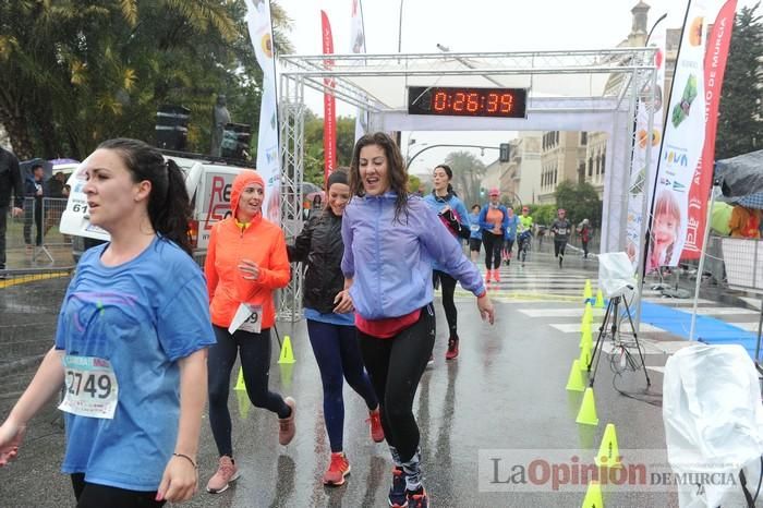 Llegada IV Carrera de la Mujer en Murcia (I)