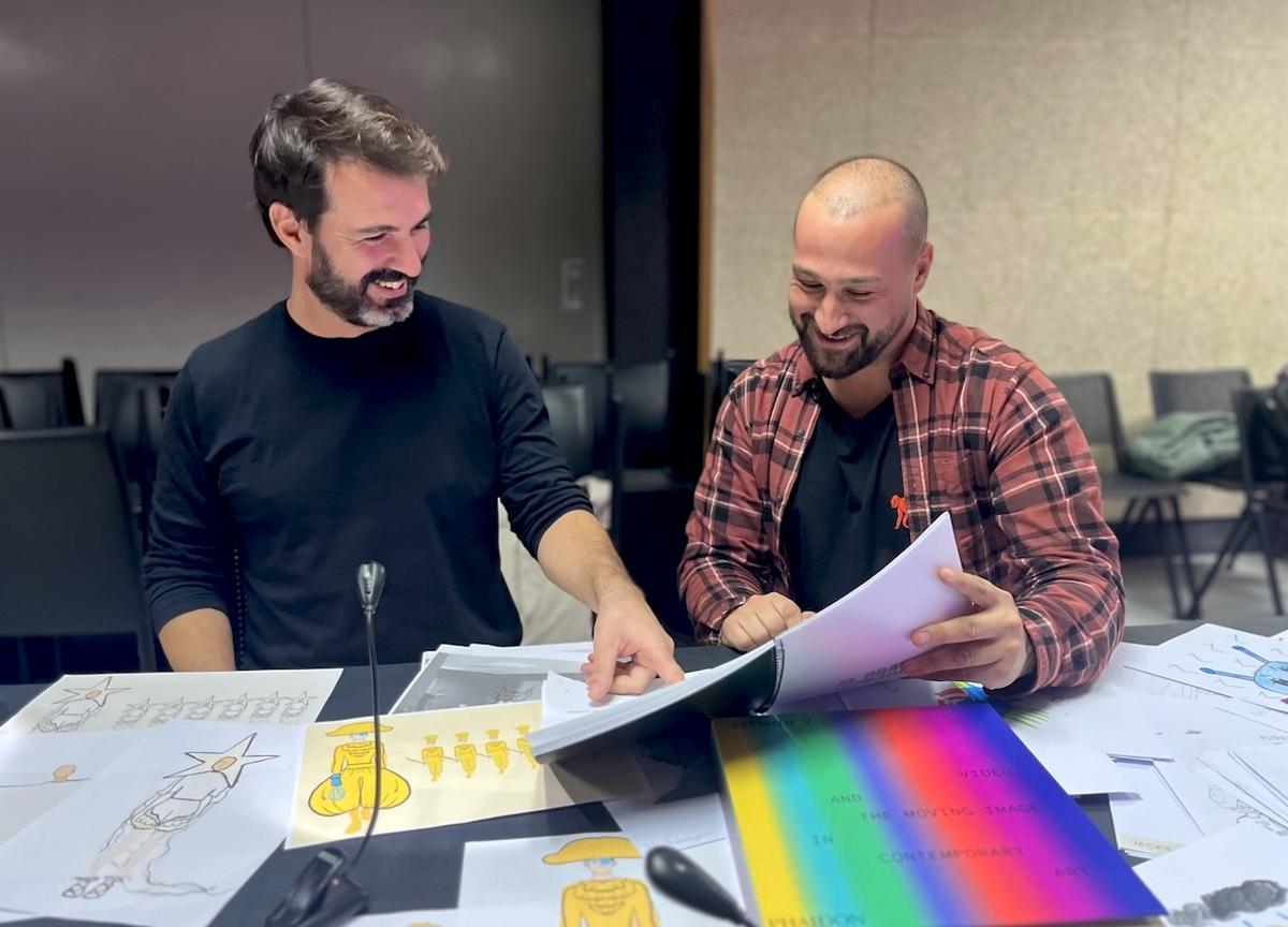 Joan Miquel Artigues y Joan Toni Sunyer.