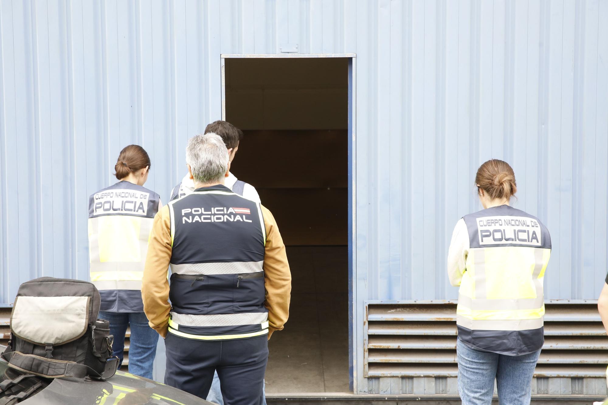 En imágenes: Así fue la macriooperación de la Policía contra el tráfico de drogas en Gijón