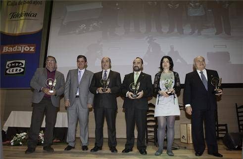 Gala de La Crónica de Badajoz y Onda Cero del Premio Empresario de Badajoz 2012