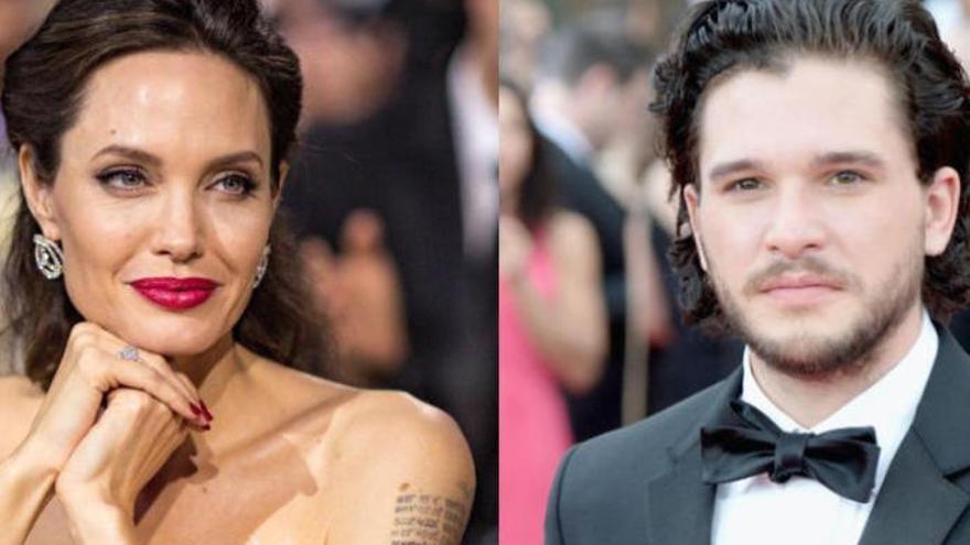 Aseguran de un affaire de Angelina Jolie con Kit Harrington