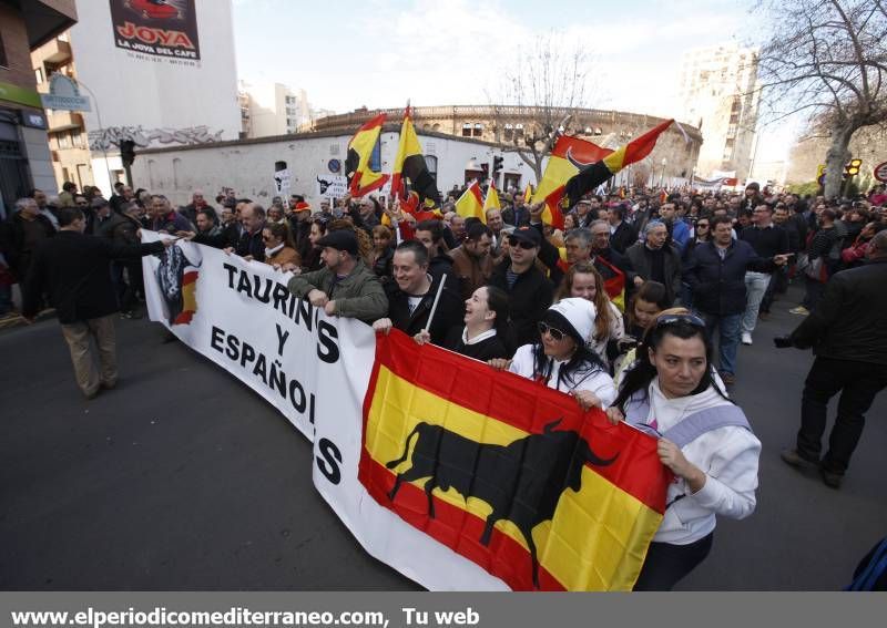 GALERÍA DE FOTOS -- Seguimiento de la manifestación protaurina -- Parte 1