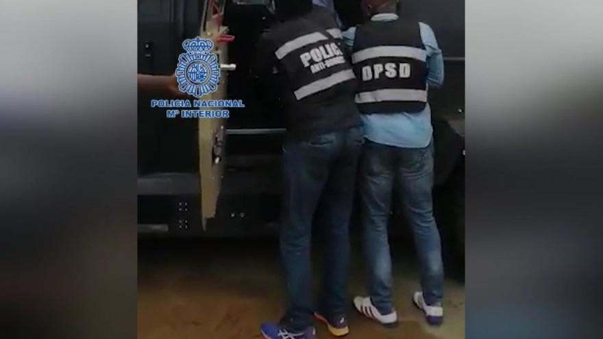 Operación de la Policía Nacional contra una de las principales organizaciones de la ruta africana de la cocaína.