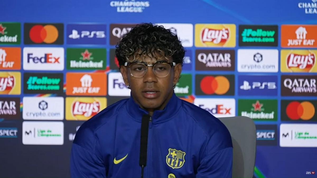 Lamine Yamal: "Lebron James es uno de los referentes que me puede ayudar en el partido de mañana"