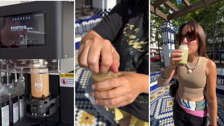 Llega a Asturias una nueva cafetería en la que te ponen el café en lata: "Es una monada"