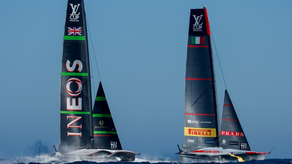 Británicos e italianos, en competición