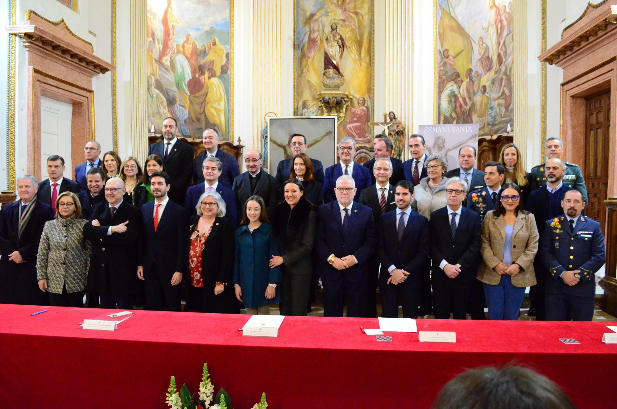 Presentación del Cartel, Pregonero, Pregonera del Ángel y Nazareno del Año de la Semana Santa de Murcia 2025