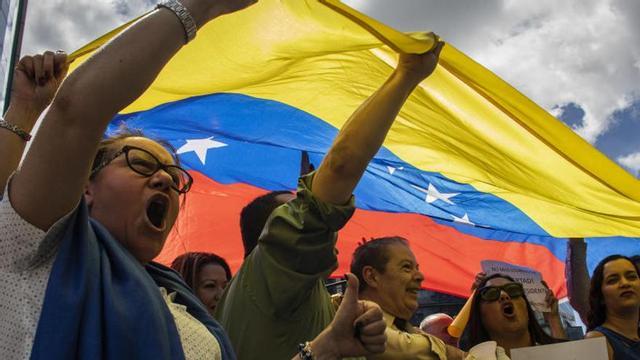 Protestas en Caracas el 30 de junio.