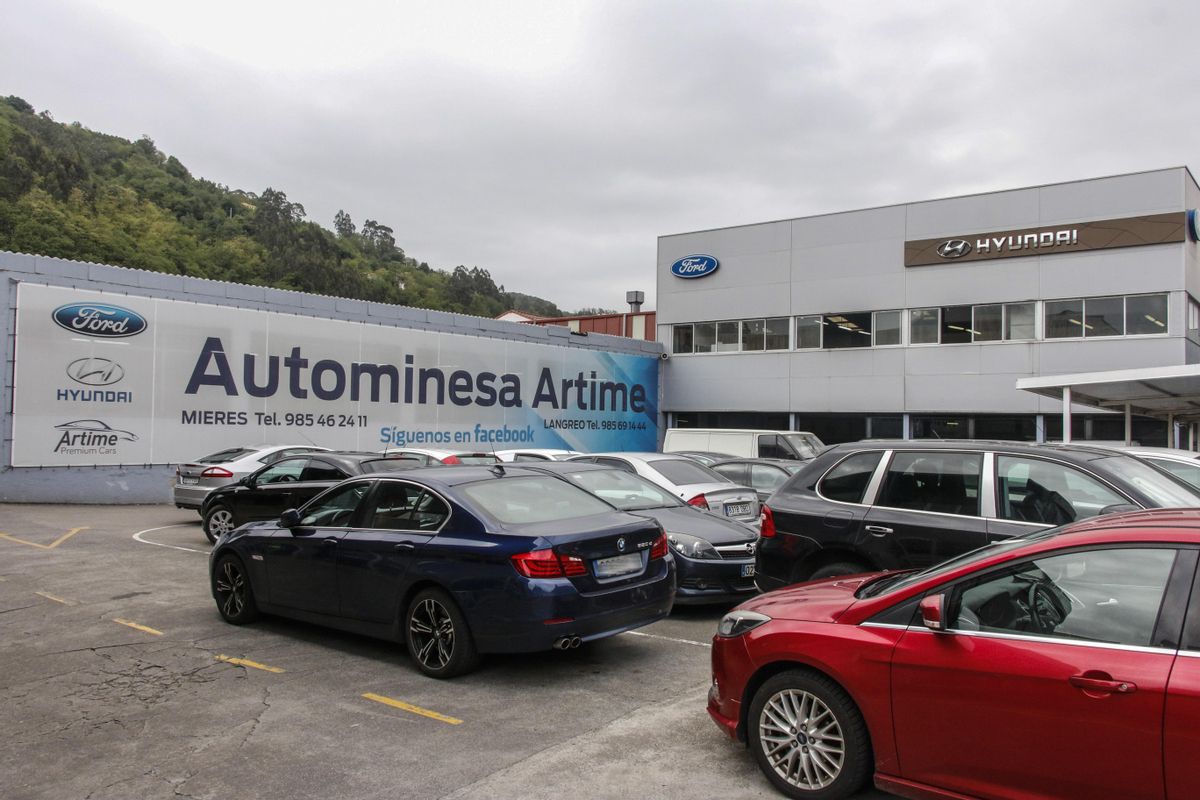 Instalaciones de Autominesa de Mieres