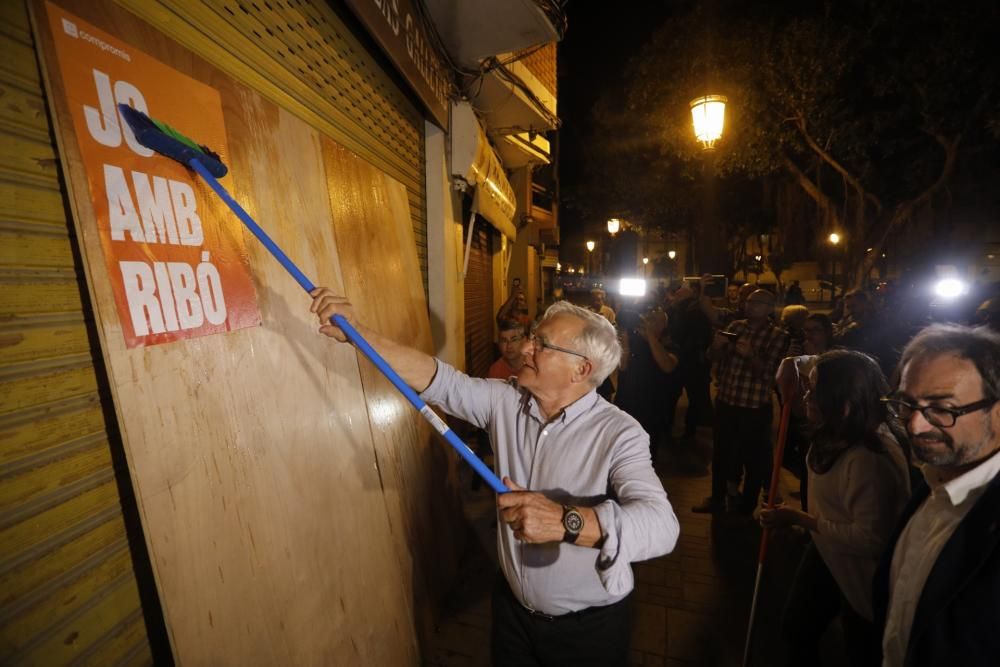 Inicio de la campaña de las elecciones municipales en València