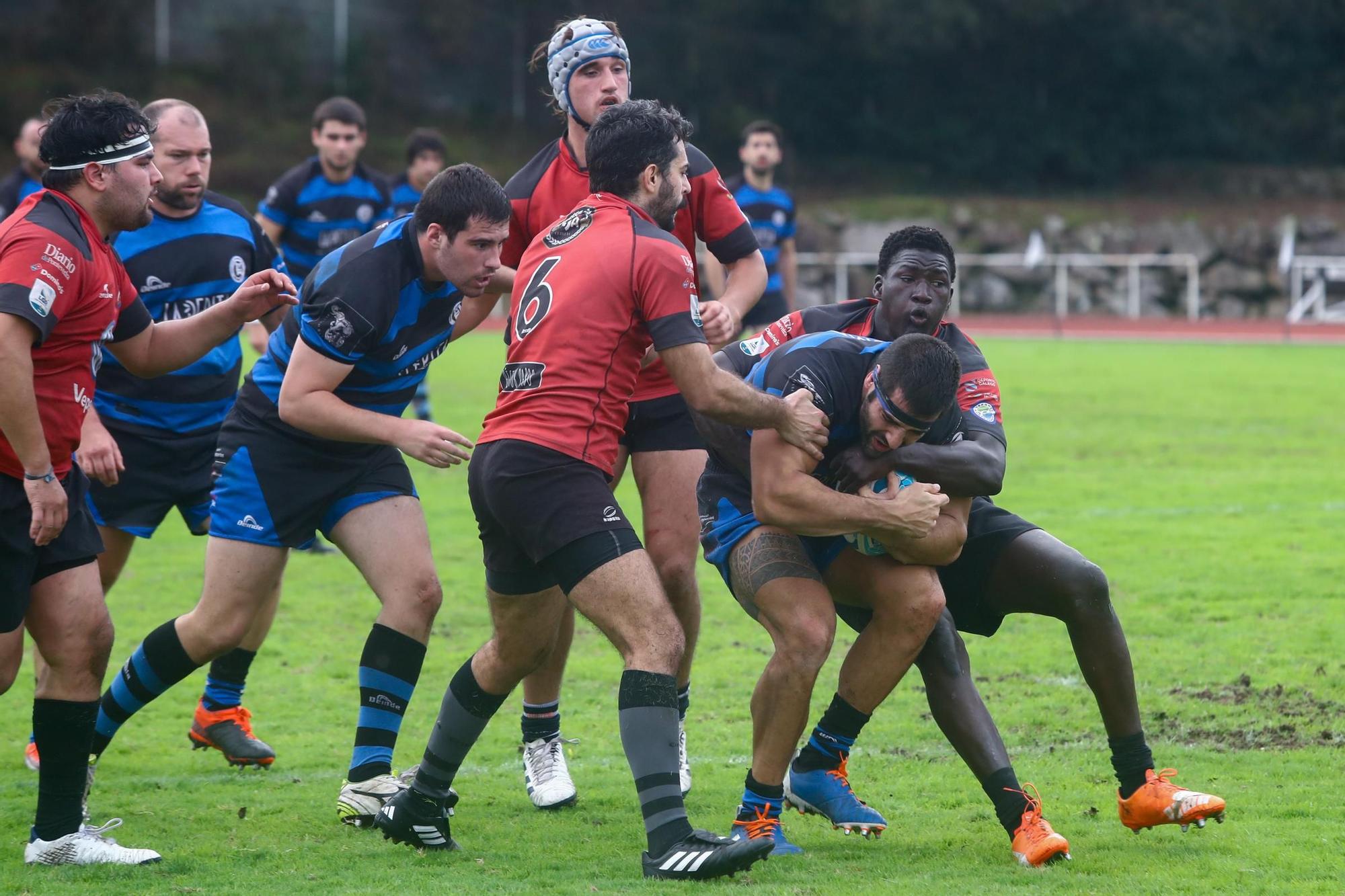 Las mejores imágenes de la victoria del Os Ingleses ante el Pontevedra Rugby Club