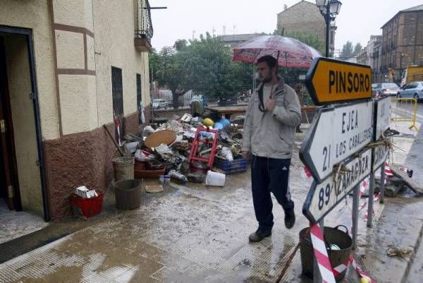 Fotogalería: Lluvias torrenciales en Aragón