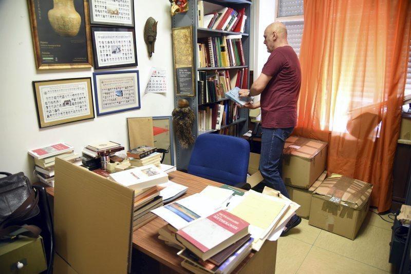 Desalojo de la Facultad de Filosofía y Letras