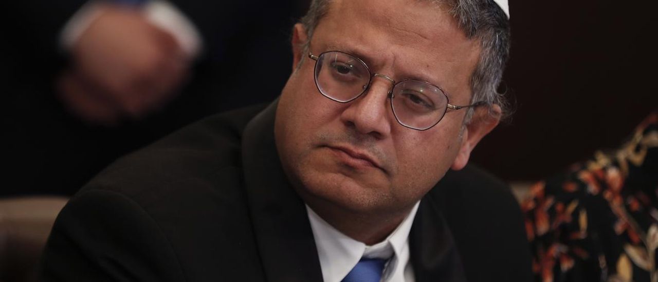 Itamar Ben Gvir, el nuevo ministro de Seguridad Nacional de extrema derecha de Israel.