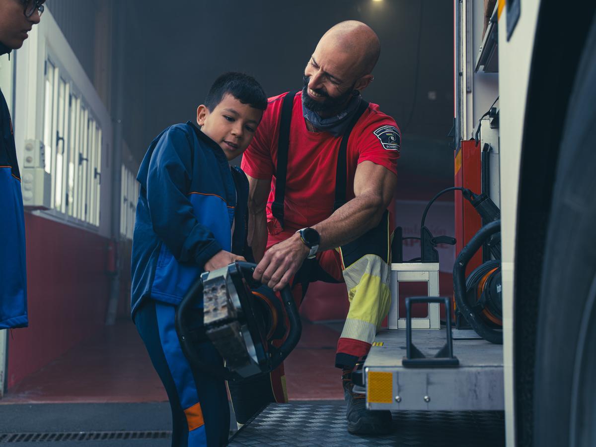 Jornadas educativas por el 35º aniversario de los bomberos de Lanzarote