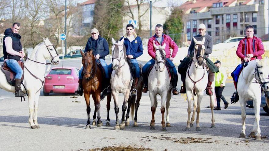 Concurrida Ruta A Gouxa de Cabaleiros de Lalín