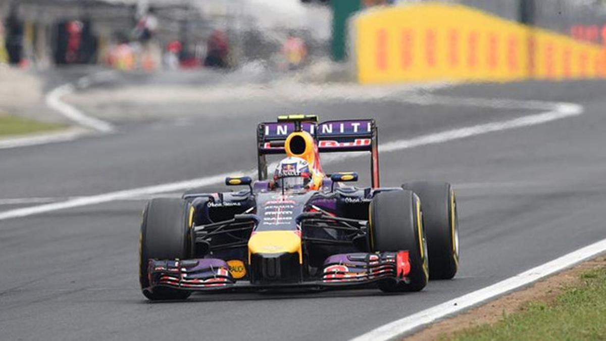 Ricciardo acabó llevándose la victoria en el GP Hungría