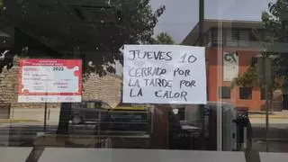 "Cerrado por calor": Xàtiva y Ontinyent se achicharran a más de 45 grados