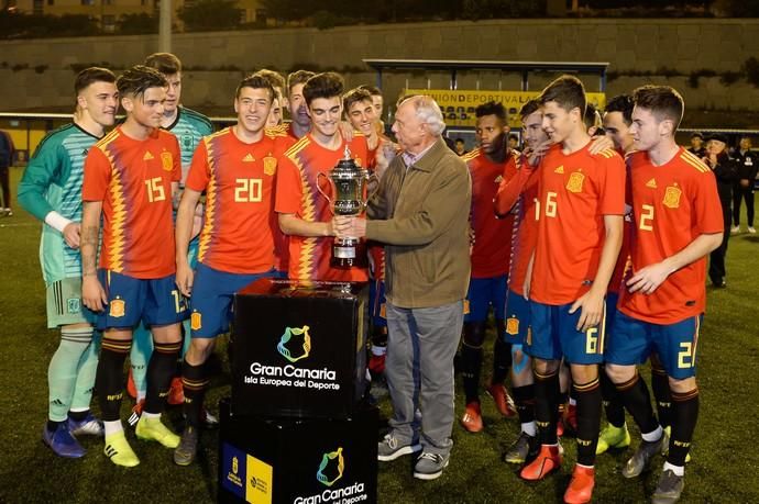 08-02-19. LAS PALMAS DE GRAN CANARIA. Final de la Copa del Atlántico entre España y Japón.  FOTO: JOSÉ CARLOS GUERRA.