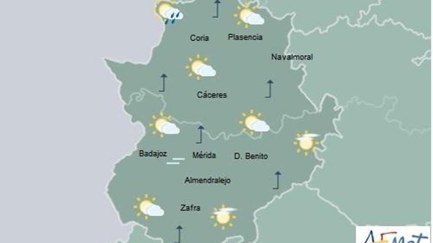 Heladas, probabilidad de lluvias y temperaturas entre -1 y 15 grados