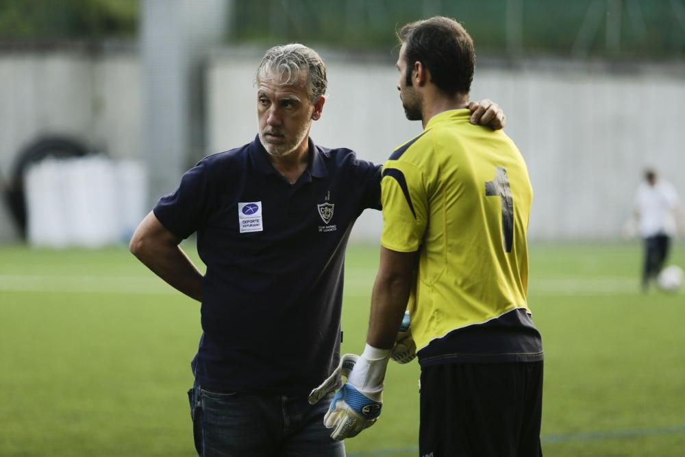 Partido de Copa Federación entre en Langreo y el Marino