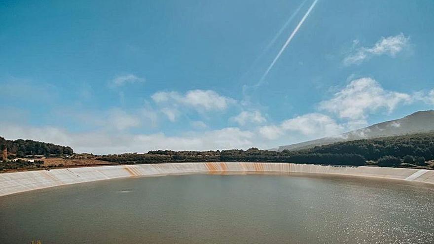 Balsa de La Laguna de Barlovento.