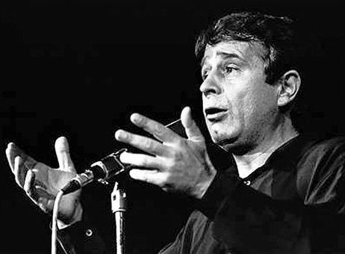 Ovidi Montllor, durant una actuació el setembre de l’any 1989.