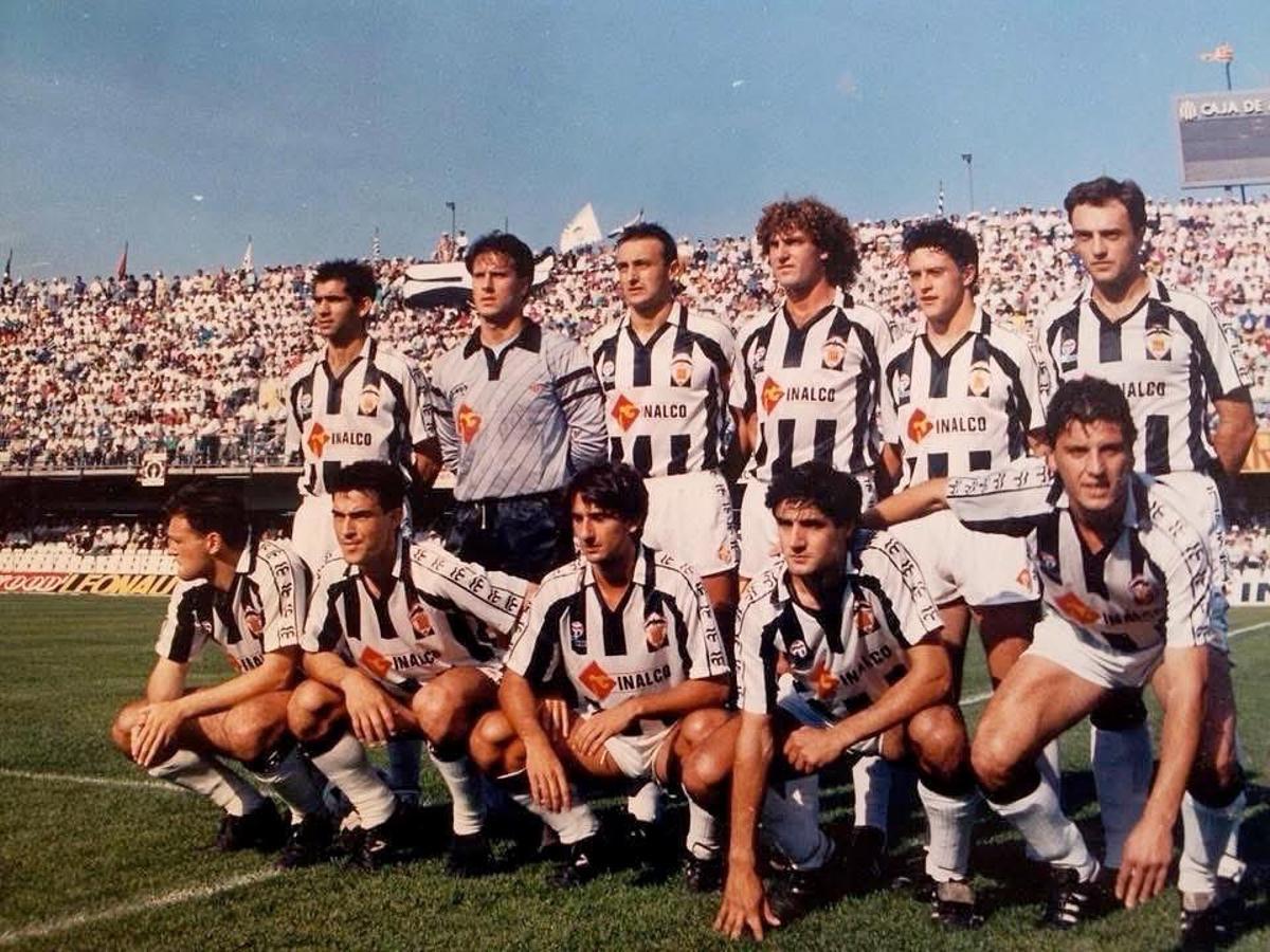 El Castellón que subió a Primera División en 1989.
