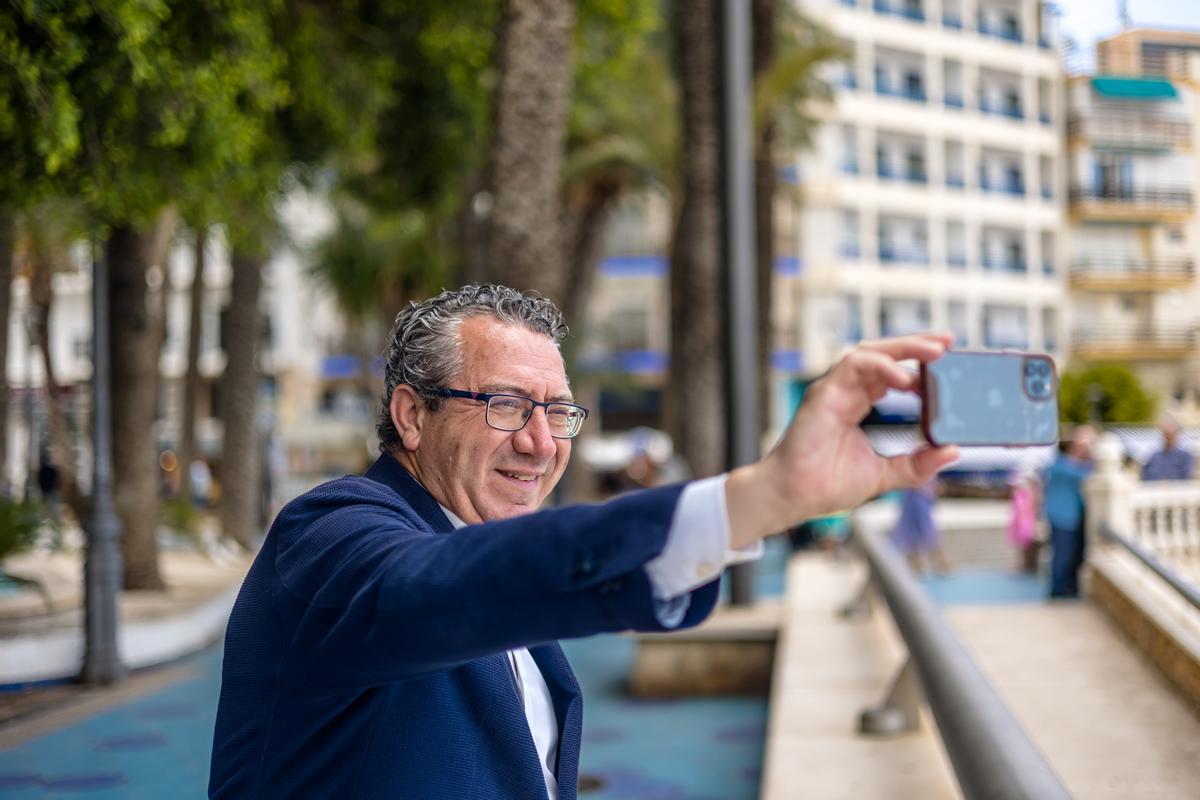 Toni Pérez, candidato del PP y alcalde de Benidorm.