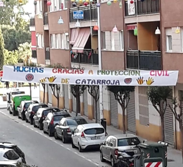 Agradecimiento en Catarroja.