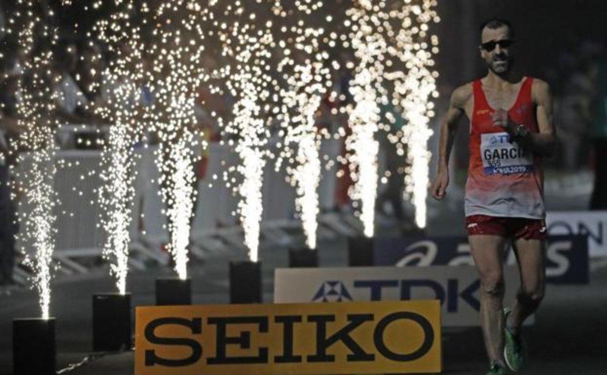 García Bragado, octavo en la meta de Doha