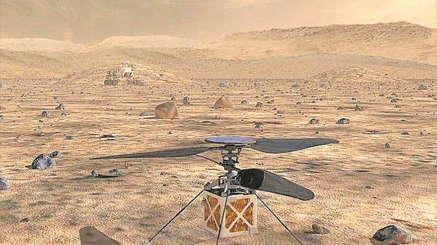La NASA anuncia que enviará un helicóptero a Marte en el 2020