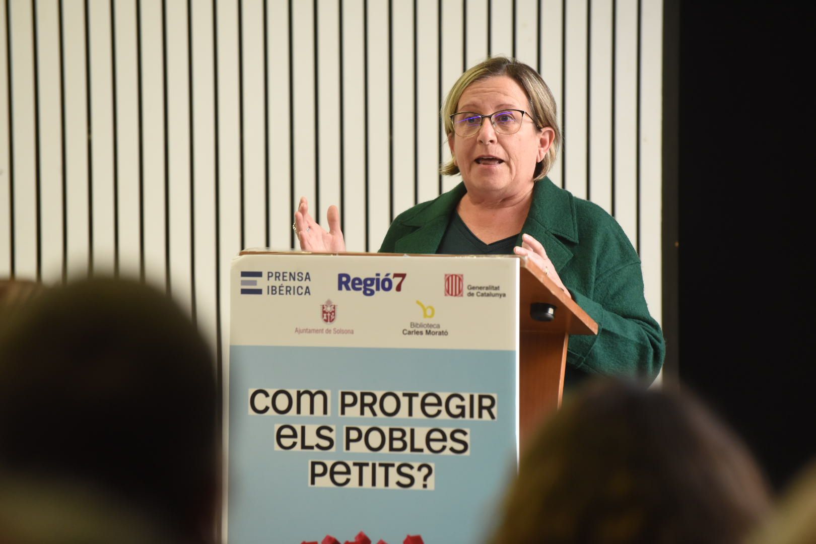 La jornada "Com protegir els pobles petits?", en fotos