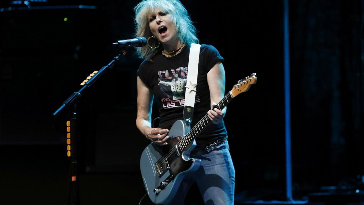 Chrissie Hynde, líder de The Pretenders.