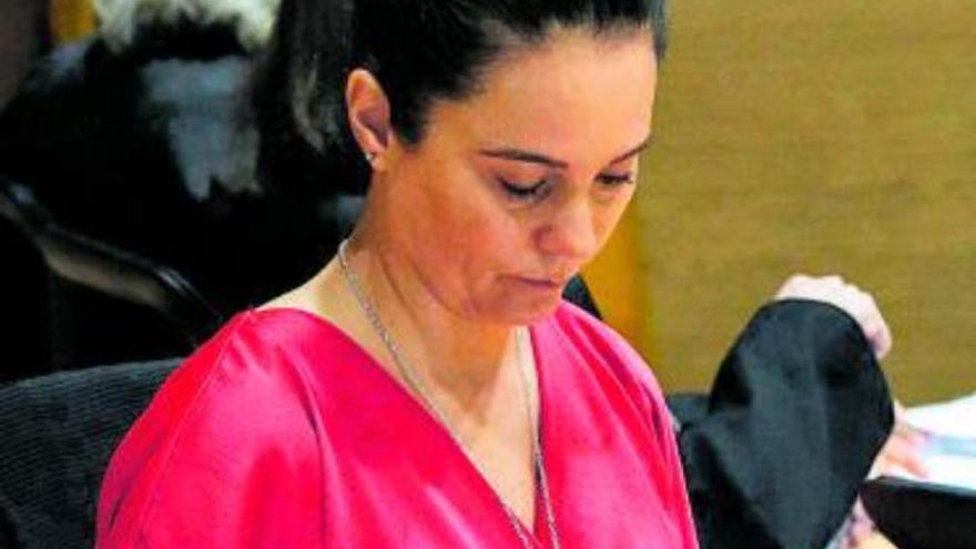 Gloria Moreno, durante el juicio en octubre de 2019.