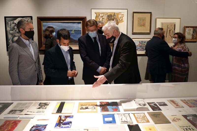 Inauguración de la exposición de Carmen Alborch en València